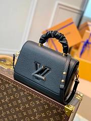 Louis Vuitton Medium Twist 23 Black M58688  - 1