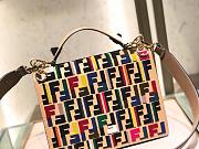 Fendi KAN I handbag medium 25 Flip leather handbag 283M105 multicolor - 3