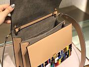 Fendi KAN I handbag medium 25 Flip leather handbag 283M105 multicolor - 6