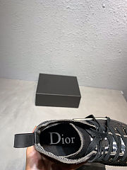 Dior High Oblique Black&Blue Sneakers 03 - 6