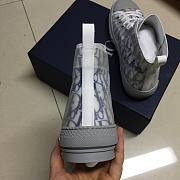 Dior High Oblique Blue Sneakers 05 - 5