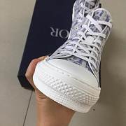 Dior High Oblique Blue Sneakers 06 - 6