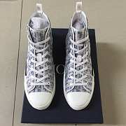 Dior High Oblique Blue Sneakers 06 - 5