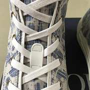 Dior High Oblique Blue Sneakers 06 - 3