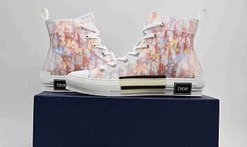 Dior High Oblique Multicolor Sneakers 09