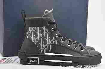 Dior High Oblique Black Sneakers 10
