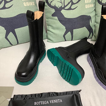 Bottega Veneta Medium Boots Turquoise 138098