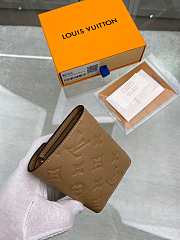 Louis Vuitton Wallet Victorine Monogram 12 Tan M62305 - 4