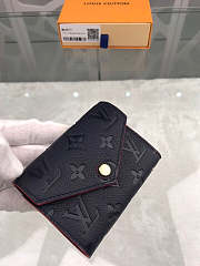 Louis Vuitton Wallet Victorine Monogram 12 Marine Rouge M62305 - 1