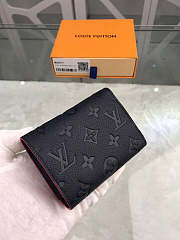 Louis Vuitton Wallet Victorine Monogram 12 Marine Rouge M62305 - 2