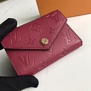 Louis Vuitton Wallet Victorine Monogram 12 Scarlet M62305 - 2