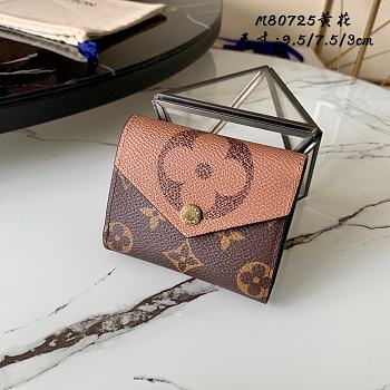 Louis Vuitton Zoé Wallet 9.5 Brown M80725