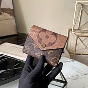 Louis Vuitton Zoé Wallet 9.5 Brown M80725 - 3