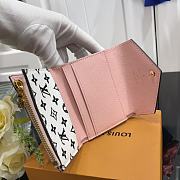 Louis Vuitton Zoé Wallet 9.5 Pink M67640 - 4