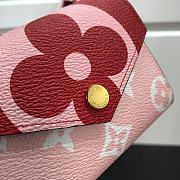 Louis Vuitton Zoé Wallet 9.5 Pink M67640 - 2