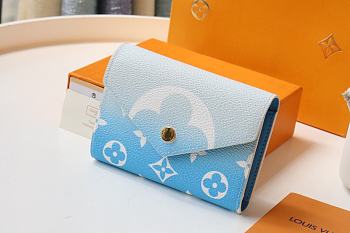 Louis Vuitton Victorine 12.5 By The Pool Wallet Blue M80388