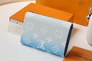 Louis Vuitton Victorine 12.5 By The Pool Wallet Blue M80388 - 3