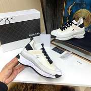 Chanel Calfskin Sneakers White - 6