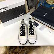 Chanel Calfskin Sneakers White - 2