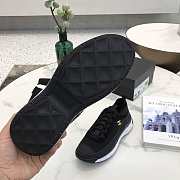 Chanel Calfskin Sneakers Black - 4