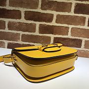 Gucci Horsebit Yellow Leather 25 Shoulder Bag 602204 - 3