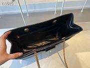 Chanel Original Lather Shopping Bag Black AS6611 35cm - 5