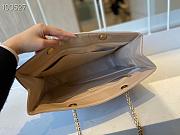 Chanel Original Lather Shopping Bag Beige AS6611 35cm - 5