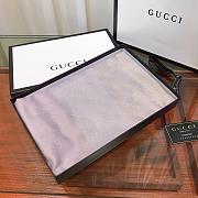 Gucci Scarf Silver Silk 003 - 5