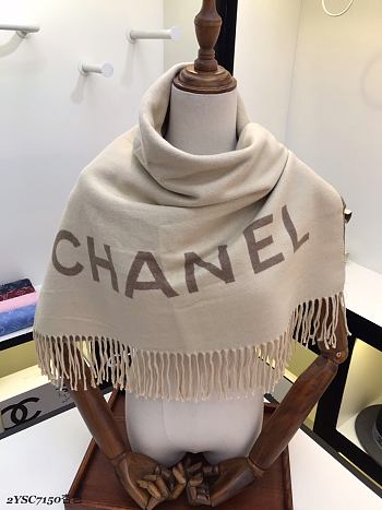Chanel Cashmere Brushed Scarf 2YSC7150 003