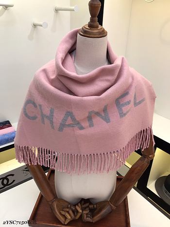 Chanel Cashmere Brushed Scarf 2YSC7150 004