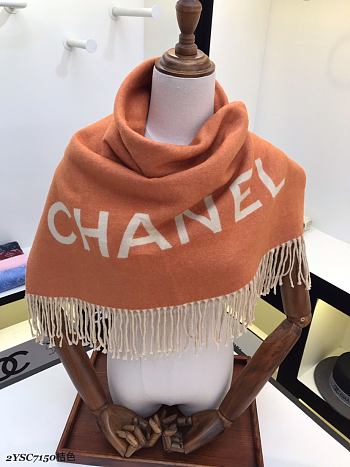 Chanel Cashmere Brushed Scarf 2YSC7150 005