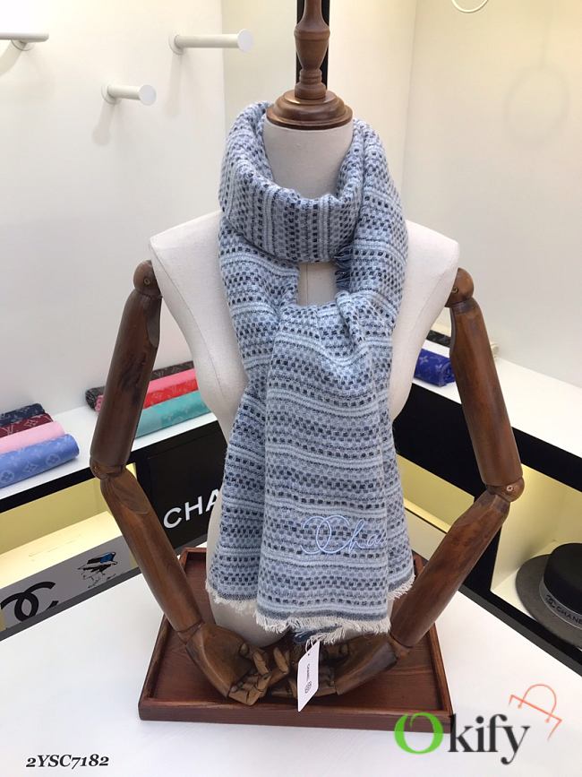 Chanel Goat Wool Scarf 2YSC6259 007 - 1