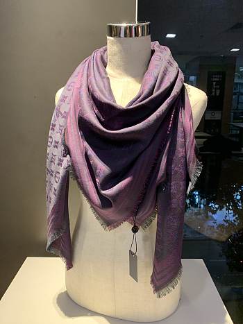 Louis Vuitton Scarf Silk and Wool 008
