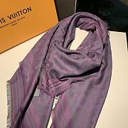 Louis Vuitton Scarf Silk and Wool 008 - 5