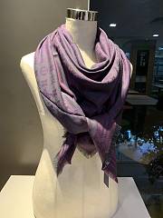 Louis Vuitton Scarf Silk and Wool 008 - 2