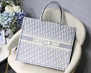 Dior Book Tote 41.5 Gray Oblique M1286 - 1