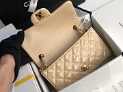 Chanel Mini Edge Bag Beige Gold Buckle 20cm - 3