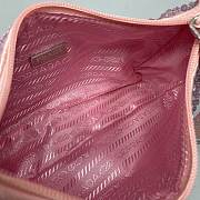 Bagsall Prada Crystal Hobo 22 Shoulder Bag Pink 6641  - 5