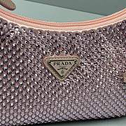 Bagsall Prada Crystal Hobo 22 Shoulder Bag Pink 6641  - 6