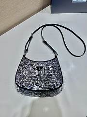 Prada Cleo Crystal 22 Black 1BC169 - 4