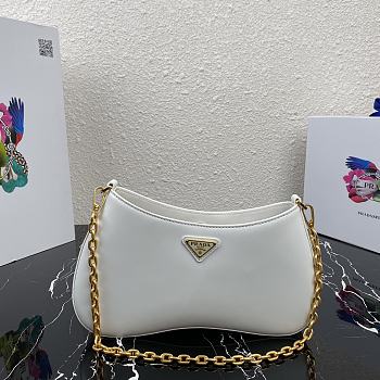 Prada Chain Bag White 1BC148 25.5cm