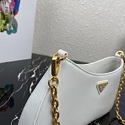 Prada Chain Bag White 1BC148 25.5cm - 3
