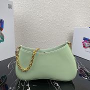 Prada Chain Bag Green 1BC148 25.5cm - 4