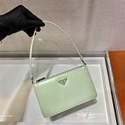 Prada Saffiano leather 20 mini bag green 1BC155 - 1