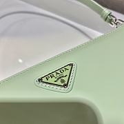 Prada Saffiano leather 20 mini bag green 1BC155 - 2