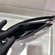 Prada Saffiano leather 20 mini bag black 1BC155 - 5