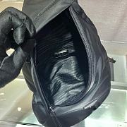 Prada Re-Nylon and leather black backpack 2VZ092 37.5cm - 6