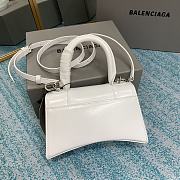 Balenciaga hourglass 8896 white leather 21cm - 5