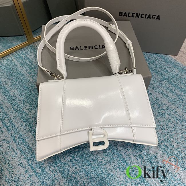 Balenciaga hourglass 8895 white leather XS 24cm - 1
