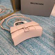 Balenciaga hourglass 8896 peach leather 21cm - 6